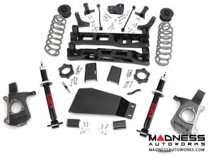 Chevrolet Suburban 4WD Suspension Lift Kit w/ Premium N2.0 Front Struts - 7" Lift